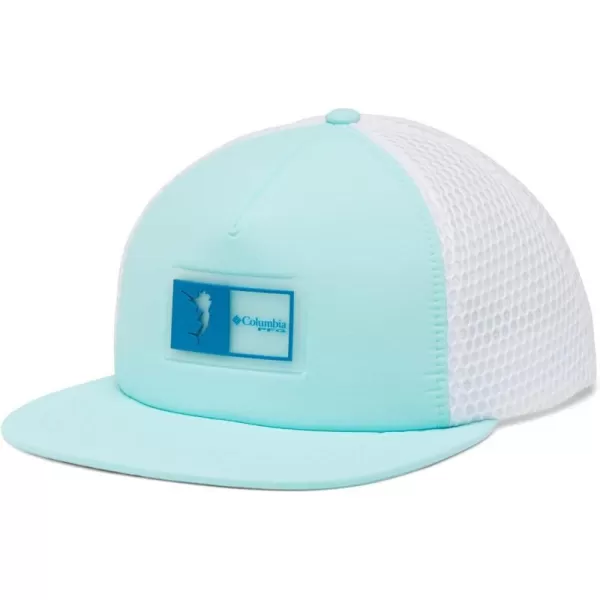 Columbia PFG Floating Flat Brim Snap BackGulf Stream