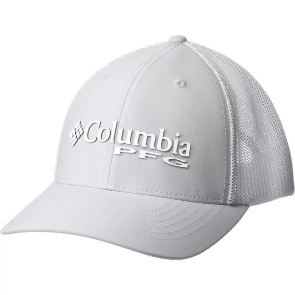 Columbia PFG Logo 110 Snap BackCool GreyWhite