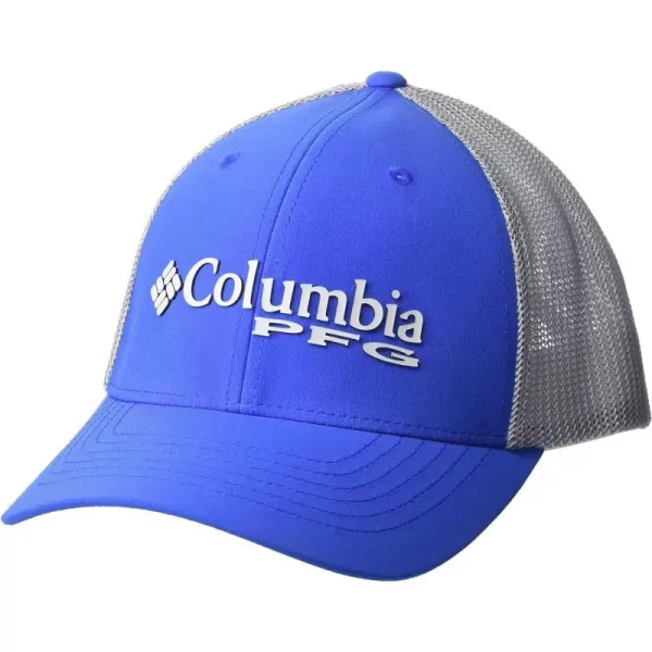 Columbia PFG Logo 110 Snap BackVivid BlueCool Grey