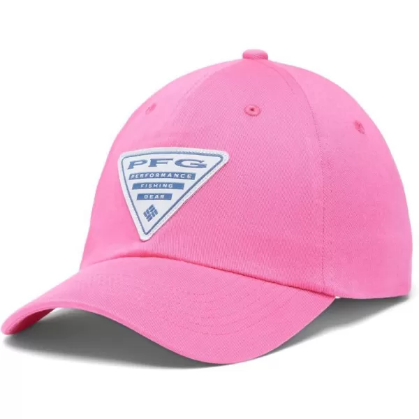 Columbia PFG Logo Dad CapUltra PinkTriangle