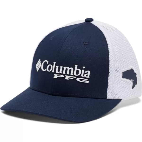 Columbia PFG Logo Mesh Ball CapCollegiate Navy