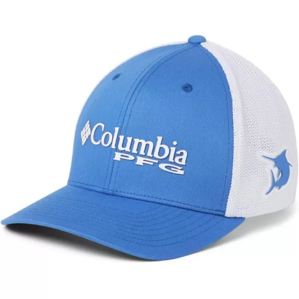 Columbia PFG Logo Mesh Ball CapVivid Blue