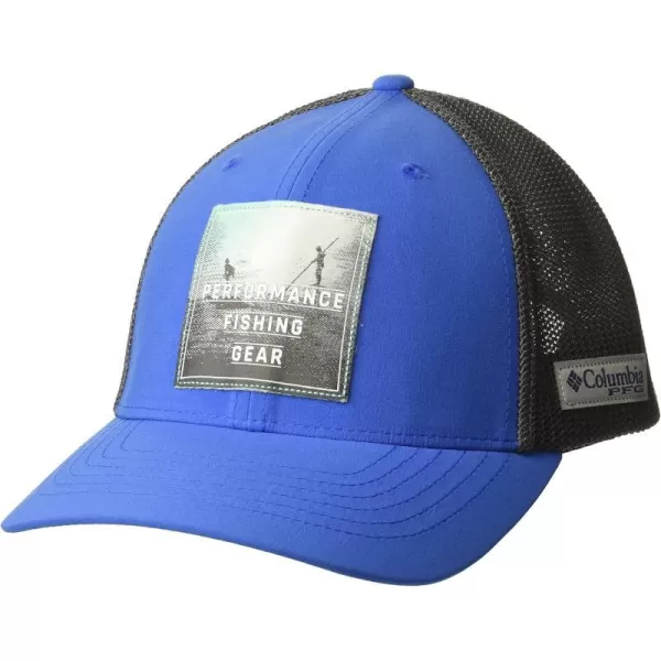 Columbia PFG Patch 110 Snap BackVivid BlueCity Grey