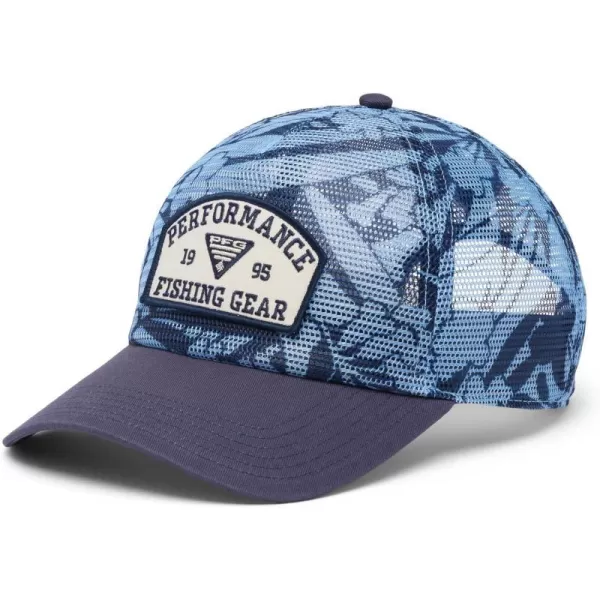 Columbia PFG Tie Down Mesh Snap BackNocturnal TropictonesNocturnal