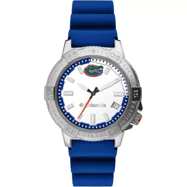 Columbia Peak Patrol Florida Gators Mens Watch with Blue Silicon StrapColumbia Peak Patrol Florida Gators Mens Watch with Blue Silicon Strap