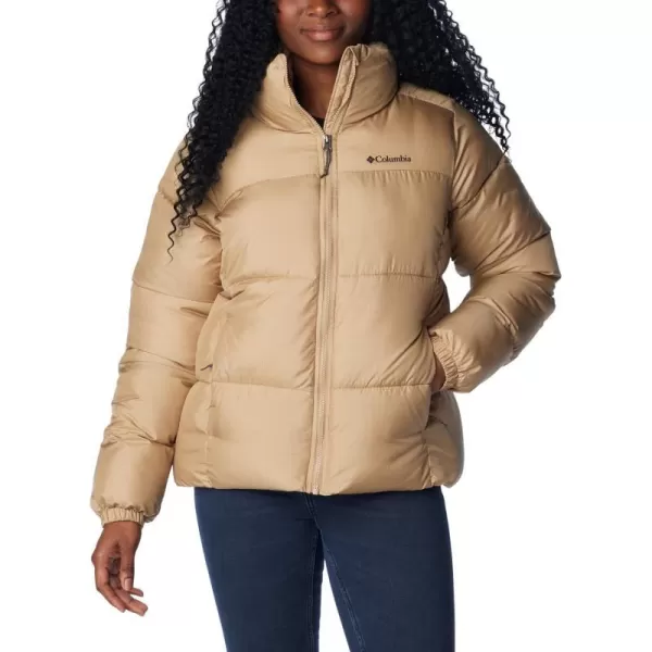 Columbia Puffect Jacket 1864781575 Womens Wild IrisBeach