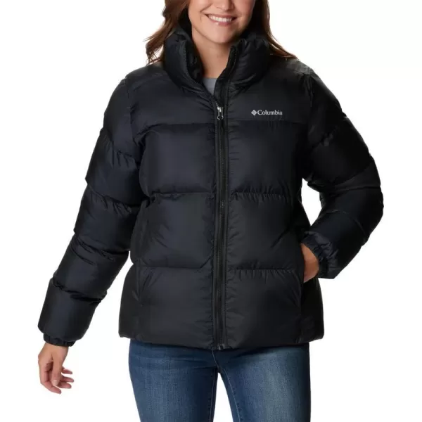 Columbia Puffect Jacket 1864781575 Womens Wild IrisBlack