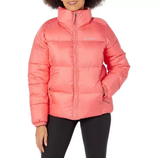 Columbia Puffect Jacket 1864781575 Womens Wild IrisBlush Pink