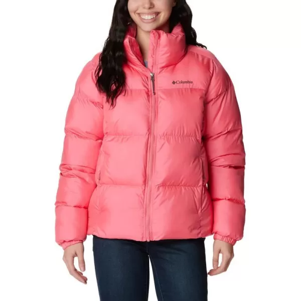 Columbia Puffect Jacket 1864781575 Womens Wild IrisCamellia Rose