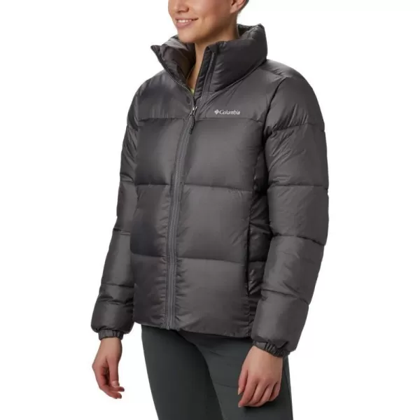 Columbia Puffect Jacket 1864781575 Womens Wild IrisCity Grey