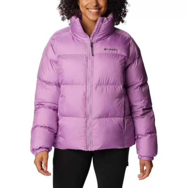 Columbia Puffect Jacket 1864781575 Womens Wild IrisGumdrop