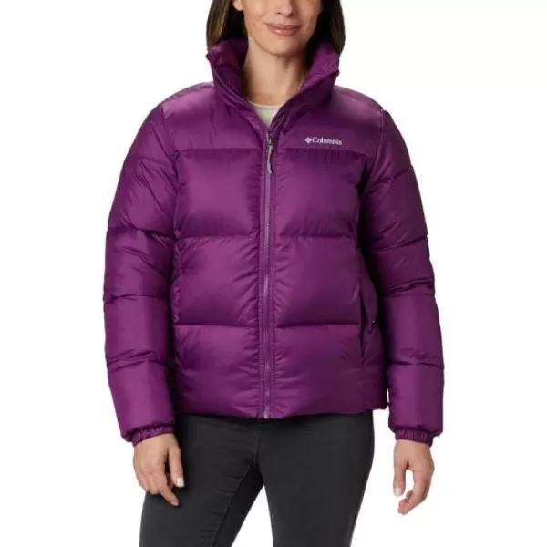 Columbia Puffect Jacket 1864781575 Womens Wild IrisPlum