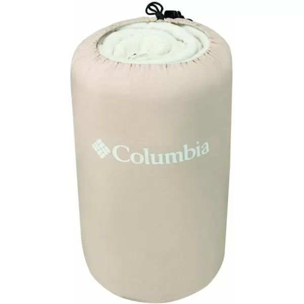 Columbia Sportswear IndoorOutdoor Warm amp Cozy Soft Fleece Throw Blanket  Zippered Pocket  Water Repellent Fabric amp Carry Storage Bag  50 x 60  TaupeIvoryColumbia Sportswear IndoorOutdoor Warm amp Cozy Soft Fleece Throw Blanket  Zippered Pocket  Water Repellent Fabric amp Carry Storage Bag  50 x 60  TaupeIvory