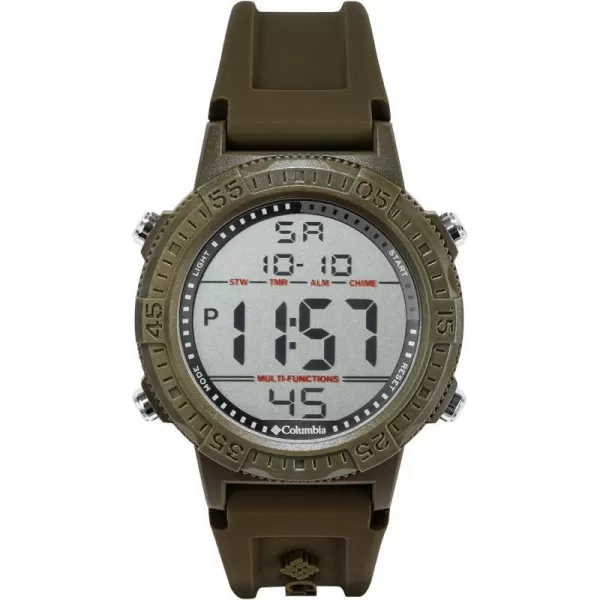 Columbia Timing Polycarbonate Sports WatchOlive