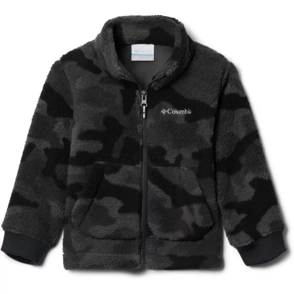 Columbia Unisex Baby Rugged Ridge II Sherpa Full ZipBlack Trad Camo