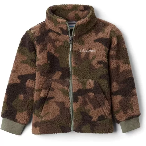 Columbia Unisex Baby Rugged Ridge II Sherpa Full ZipCypress Trad Camo Print