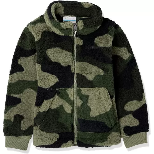 Columbia Unisex Baby Rugged Ridge II Sherpa Full ZipStone Green Mod Camo