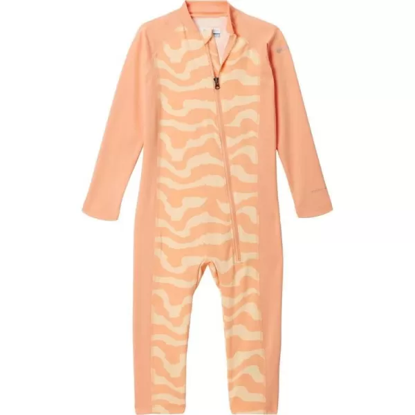 Columbia Unisex Baby Sandy Shores Ii SunsuitSunsuitSunkissed WavyApricot Fizz