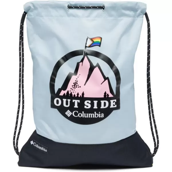 Columbia Unisex Drawstring Pack Black One SizeCirrus GreyBlack Pride