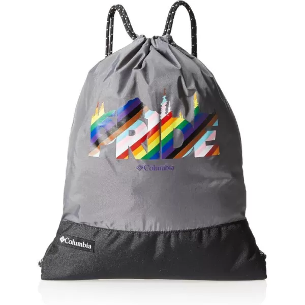 Columbia Unisex Drawstring Pack Black One SizeCity GreyBlack