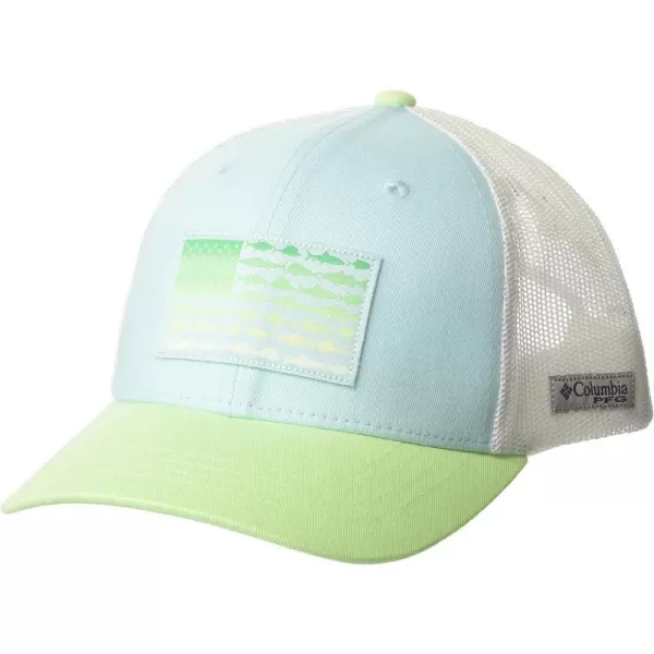 Columbia Unisex Kids PFG Fish Flag Snap BackSpring BlueKey West