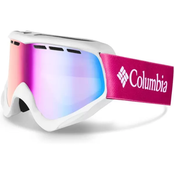 Columbia Unisex Kids Snow Goggles SNOWCATION  Wild Fuscia with Purple Ion LensColumbia Unisex Kids Snow Goggles SNOWCATION  Wild Fuscia with Purple Ion Lens