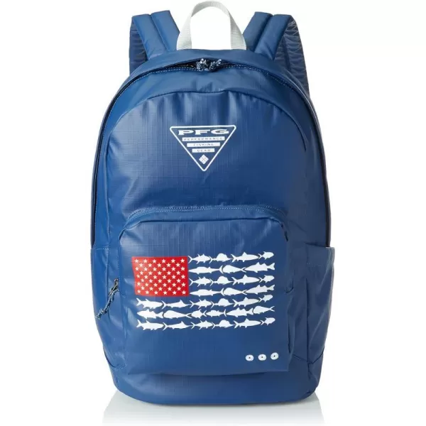 Columbia Unisex PFG PHG Zigzag 22L Backpack CarbonPFG Fish Flag One SizeCarbonPfg Fish Flag One Size