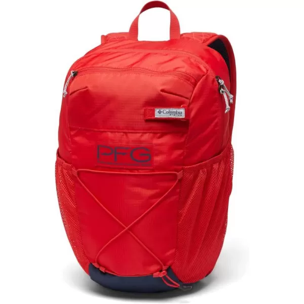 Columbia Unisex PFG Terminal Tackle 22L Backpack Red SparkHooks One SizeRed SparkHooks One Size