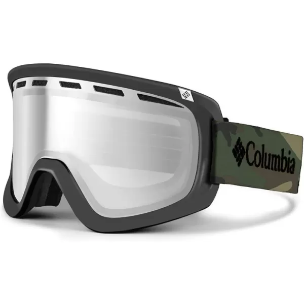 Columbia Unisex Snow Goggles UPSHOOT  CamoBlack with Silver Ion LensColumbia Unisex Snow Goggles UPSHOOT  CamoBlack with Silver Ion Lens