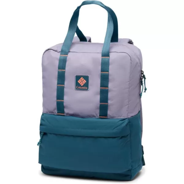 Columbia Unisex Trek 24L Backpack Sea Salt Plaid One SizeGranite PurpleNight Wave One Size