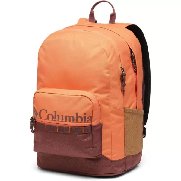 Columbia Unisex Zigzag 30L Backpack Black One SizeDesert OrangeLight Raisin