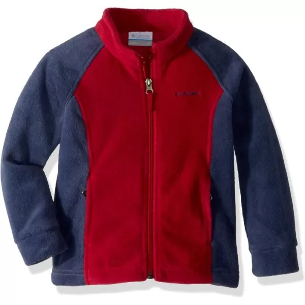 Columbia UnisexBaby Benton Springs Fleece JacketPomegranateNocturnal