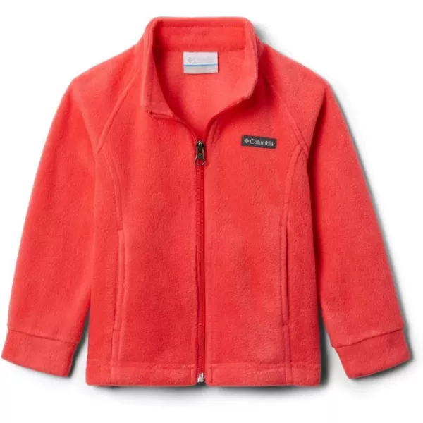 Columbia UnisexBaby Benton Springs Fleece JacketRed Hibiscus