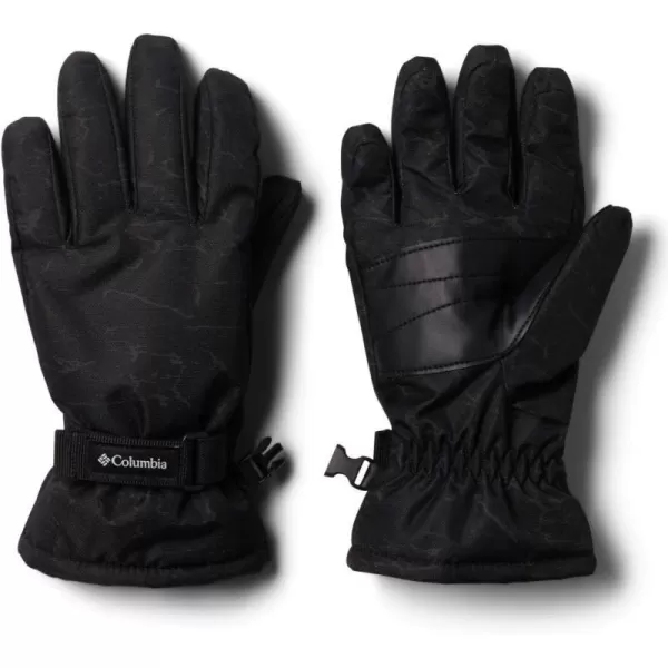 Columbia UnisexChild Core GloveBlack Crackle Print