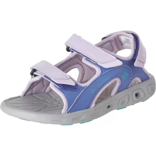 Columbia UnisexChild Techsun 3 Strap Sandal SportMorning MistGeyser