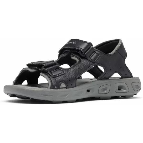 Columbia UnisexChild Techsun Vent Sandal SportBlackColumbia Grey