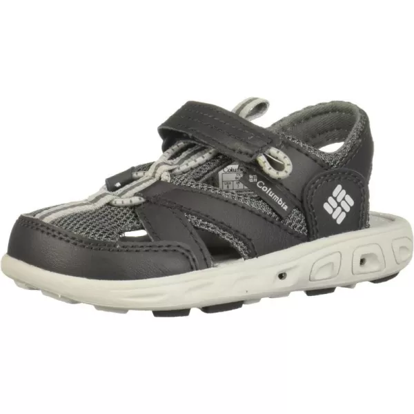 Columbia UnisexChild Techsun Wave Sport SandalShark Grey Ice