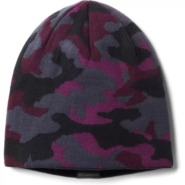 Plum Mod Camo Print