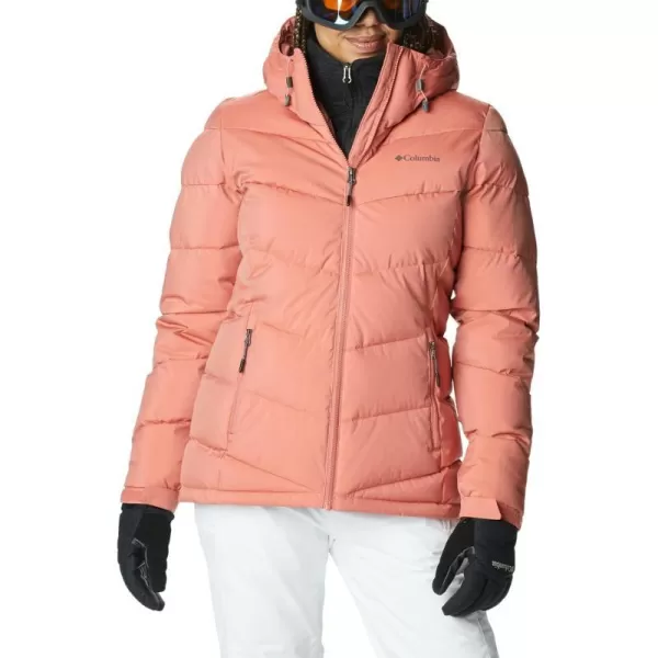 Columbia Womens Abbott Peak Insulated JacketDark Coral Sheen