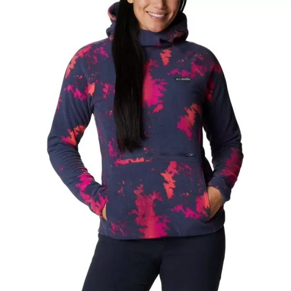 Columbia Womens Ali Peak Hooded FleeceNocturnal Lookup Print