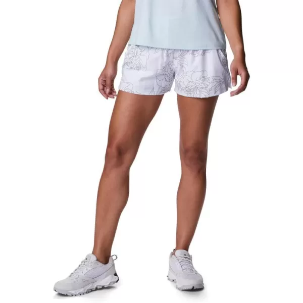 Columbia Womens Alpine Chill Zero ShortWhite Leafy Lines