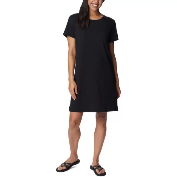 Columbia Womens Anytime Knit Tee DressBlack