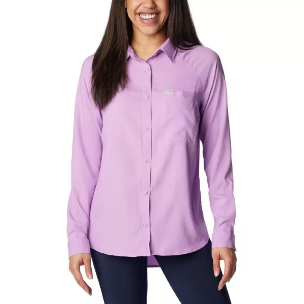 Columbia Womens Anytime Lite Long Sleeve ShirtGumdrop