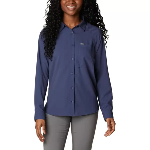 Columbia Womens Anytime Lite Long Sleeve ShirtNocturnal