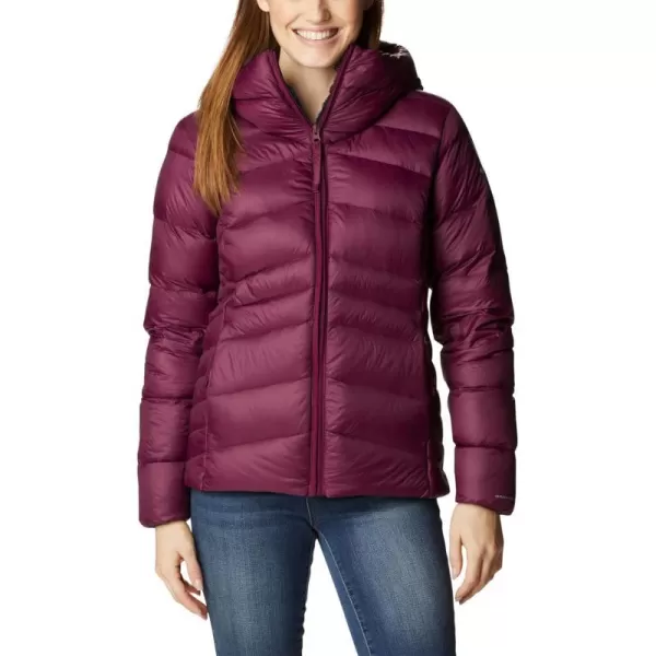 Columbia Womens Autumn Park Down Hooded JacketMarionberry