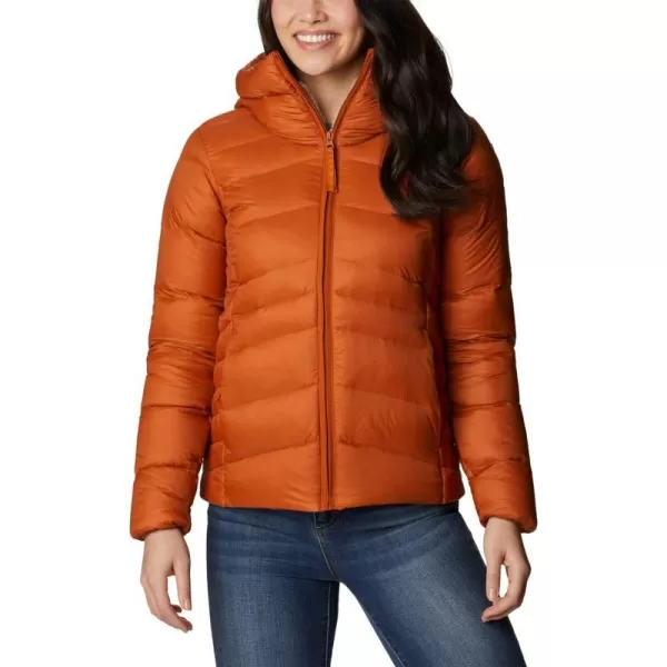 Columbia Womens Autumn Park Down Hooded JacketWarm Copper