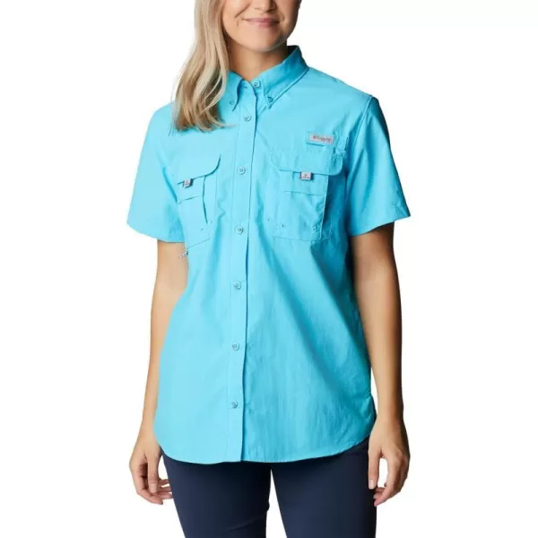 Columbia Womens Bahama Short Sleeve ShirtAtoll