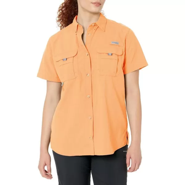 Columbia Womens Bahama Short Sleeve ShirtBright Nectar