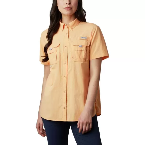 Columbia Womens Bahama Short Sleeve ShirtLight Juice