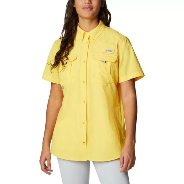 Columbia Womens Bahama Short Sleeve ShirtSun Glow